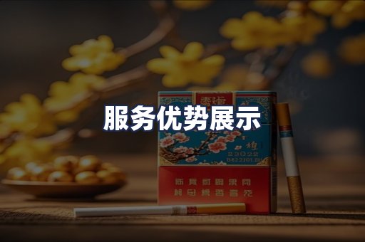 服务优势展示